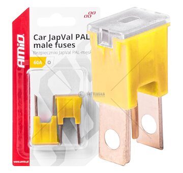 Pojistka JAPVAL PAL O samec 60A AMIO-03400