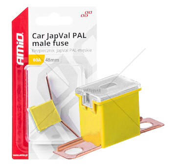 Pojistka JAPVAL PAL samec 48mm 60A AMIO-03421