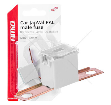 Pojistka JAPVAL PAL samec 62mm 120A AMIO-03434