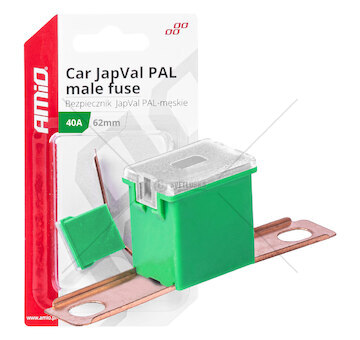 Pojistka JAPVAL PAL samec 62mm 40A AMIO-03428