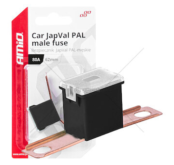 Pojistka JAPVAL PAL samec 62mm 80A AMIO-03432