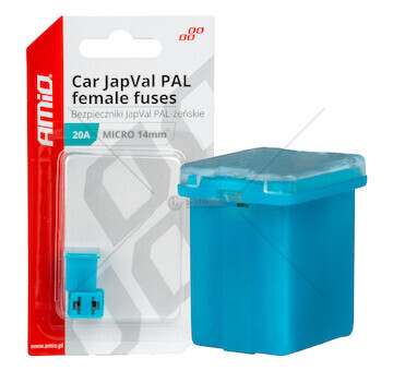 Pojistka JAPVAL PAL samice 20A AMIO-03451