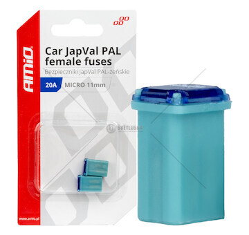 Pojistka JAPVAL PAL samice 20A AMIO-03458