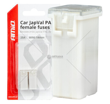 Pojistka JAPVAL PAL samice 25A AMIO-03436