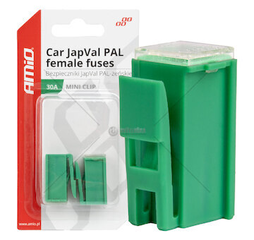 Pojistka JAPVAL PAL samice 30A AMIO-03413