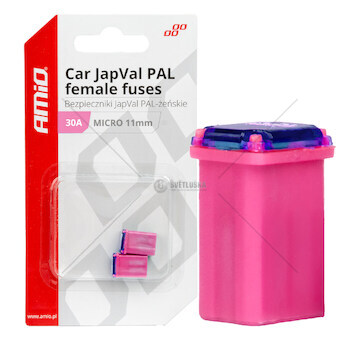 Pojistka JAPVAL PAL samice 30A AMIO-03460