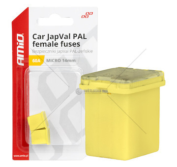 Pojistka JAPVAL PAL samice 60A AMIO-03456