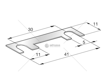 Pojistka tavná 30A 41mm