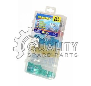 Pojistky ploché sada