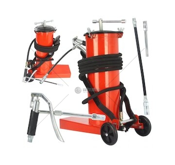 Pojízdná vysokotlaká maznice 6l MAR-POL