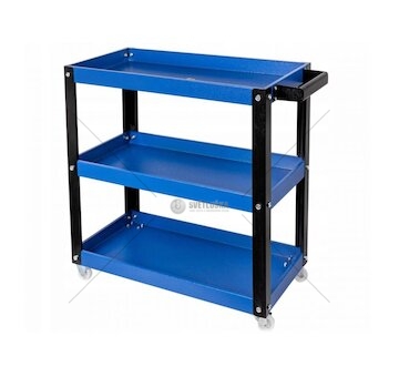 Pojízdný dílenský vozík na nářadí, 3 police GEKO