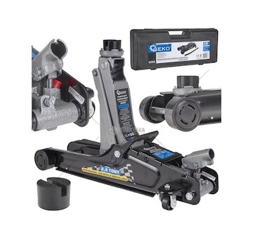Pojízdný hydraulický zvedák 2,5t nízkoprofilový, kufr GEKO