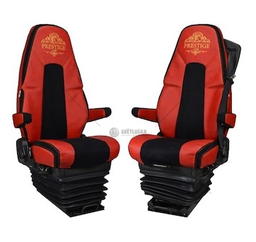 POKROWCE VOLVO FH4 OD 2013 (FOTELE LOT)  151/CZER/CZAR/PRESTI