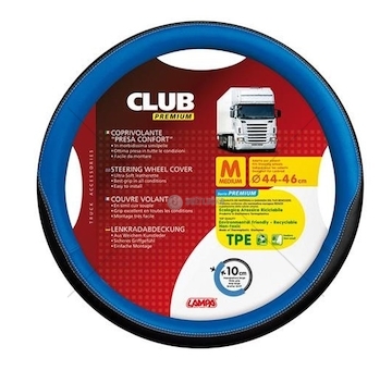 POKROWIEC NA KIEROWNICE CLUB-BLUE-TIR L  98906/L