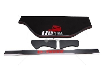 Police odkládací DAF XF 95 středová černá G671XF/C