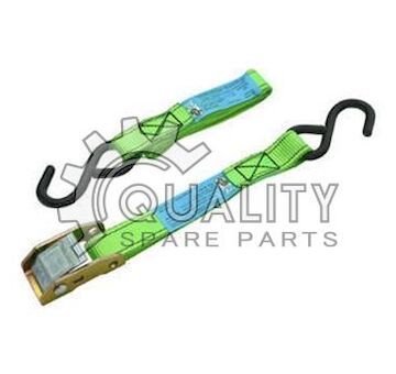 Popruh s ráčnou a háky 1,8 m