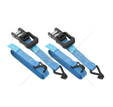 Popruh s ráčnou a háky 2ks 500daN 38mm x 5m TÜV COMPASS