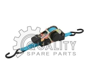 Popruh s ráčnou a háky 3,5 m BLUE WAY