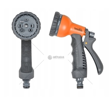 Postřikovač na hadici 8-funkční plast Bradas GL7202P
