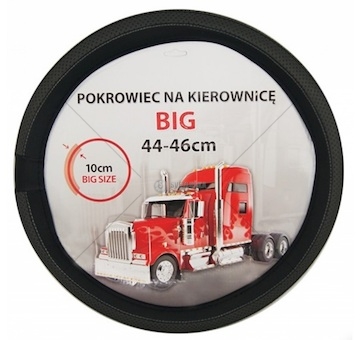 Potah na volant TRUCK 44-46cm černo/šedá