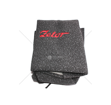 Potah sedačky GRAMMER s logem (sedák s opěradlem) šedý melír