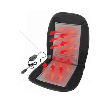 Potah sedadla vyhřívaný s termostatem 12V LADDER šedý