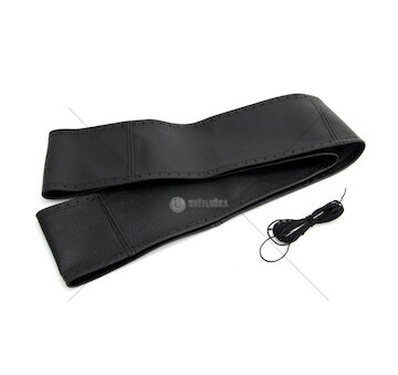 Potah volantu koženkový šněrování 37-39 / 92mm