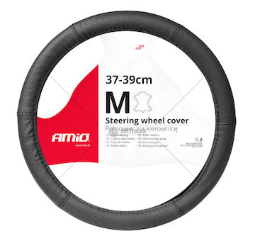 Potah volantu Leather Series SWC-50-M (37-39cm)