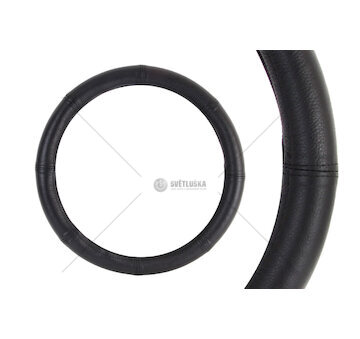 Potah volantu pravá kůže XXXL 47-49