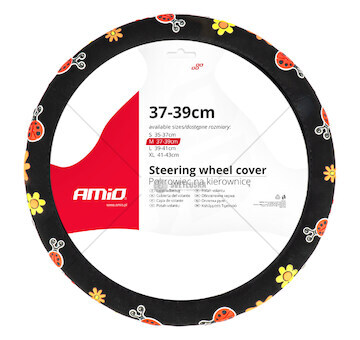 Potah volantu SWC-58-M (37-39cm) AMIO-04168