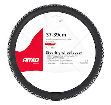 Potah volantu SWC-60-M (37-39cm) AMIO-04170