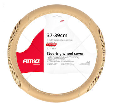 Potah volantu SWC-61-M (37-39cm) AMIO-04171