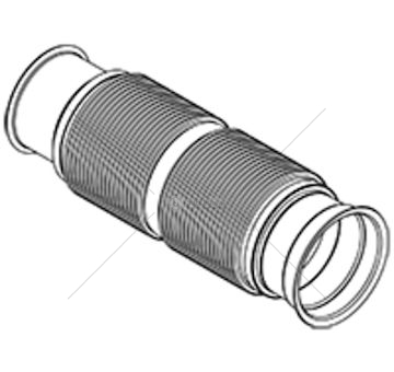Potrubí výfuku DAF EURO 6 začátek DINEX DIN2AA004