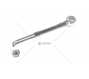 Potrubí žhacící svíčky Multicar M26.5, M30-FUMO