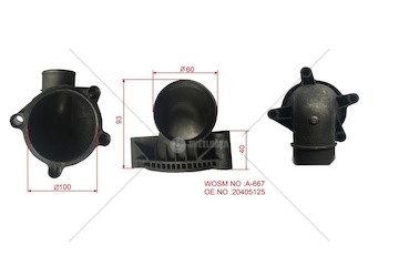 Pouzdro termostatu WOSIMAN A-677
