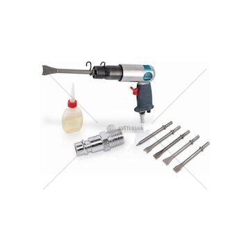 POWAIR0019 Pneumatické kladivo (sada se sekáči) POWERPLUS