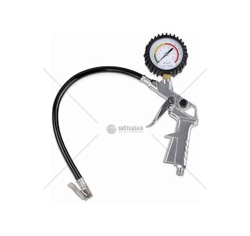 POWAIR0100 Hustící pistole + Manometr POWERPLUS