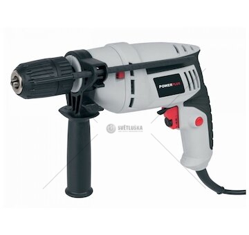 POWC10200 El. Vrtačka s příklepem 600W POWERPLUS