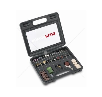 POWE90600 102 ks příslušenství pro přímé brusky POWERPLUS