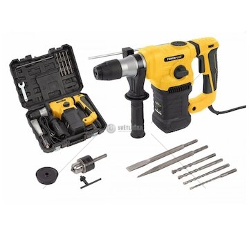 POWX1197 Kombinované kladivo 1.500 W SDS-Plus POWERPLUS