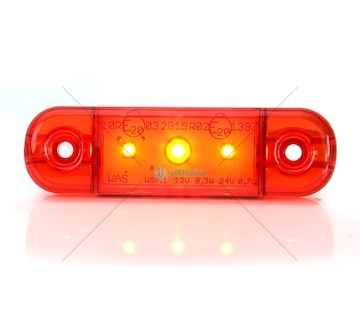 Poziční svítilna LED zadní červená W97.1/709