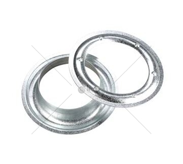 Pozinkované očko na plachtu průměr 10mm 01.10