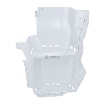 Pravá výplň schodu DAF XG/XG+ bílá LAMIRO 55121-58EX