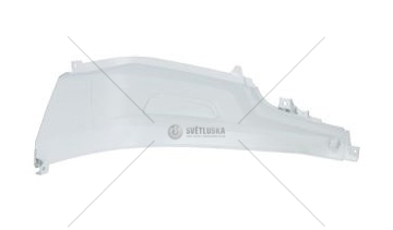 Přední levý nárazník DAF XG/XG+ bez otvoru pro mlhovku, bílý LAMIRO 55121-65EX