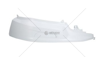 Přední pravý nárazník DAF XG/XG+ bez otvoru pro mlhovku, bílý LAMIRO 55121-66EX