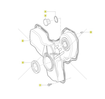 Přední víko Multicar M26.7 prsa