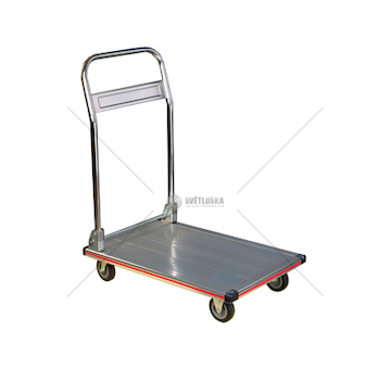 Přepravní vozík 4 kola 150kg plný