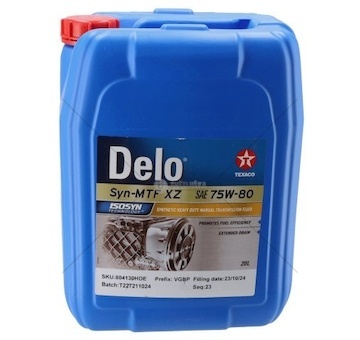 Převodový olej TEXACO GL4 SAE 75W80 20L 804130HOE