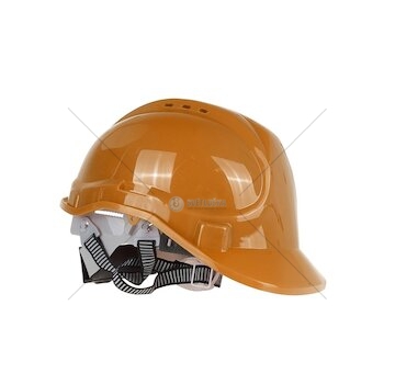 Přilba ochranná, nastavitelná, oranžová - GEKO