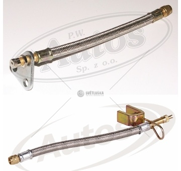 Prodloužení ventilku 18cm opletené s držákem 0001166_A